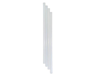 Stone - Plastic Straw - 8" Super Jumbo - White