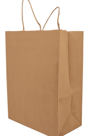 Eco-Craze - 14x10x16" Kraft Paper Bags - Twisted Handle