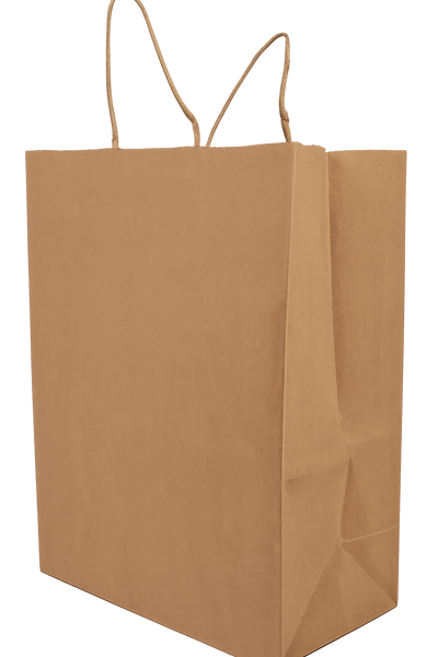 Eco-Craze - 14x10x16" Kraft Paper Bags - Twisted Handle