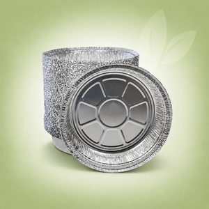 EcoDine Zoom - 9" Round - Aluminium Container