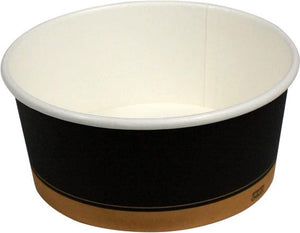 Morning Dew - 10oz Paper Soup Container - Ebony Print - 10SCE