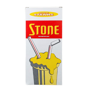 Stone -  Plastic Straw - 8" Milkshake - 020500